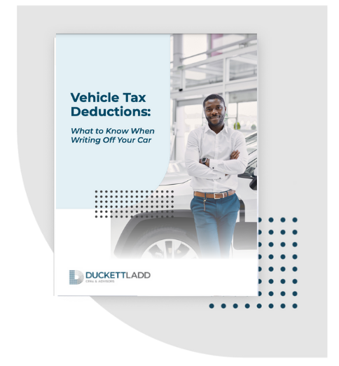 vehicle tax deduction
